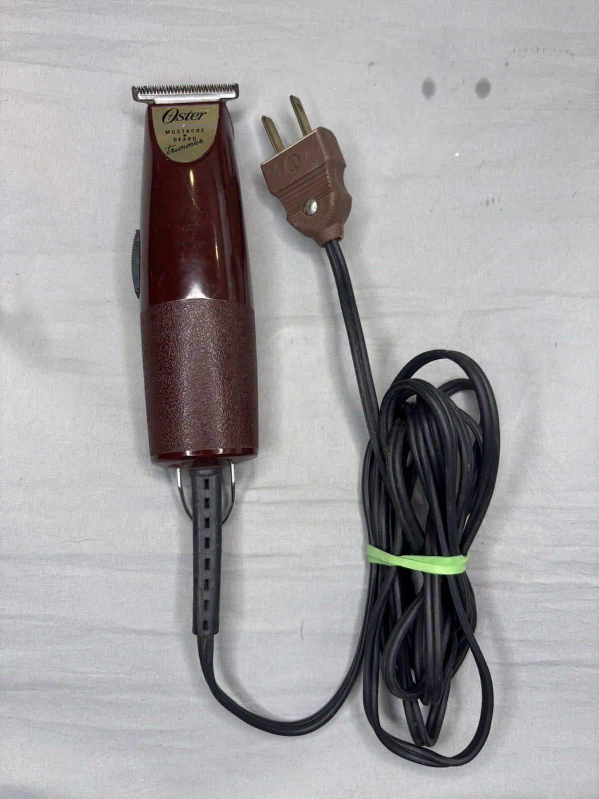 Vintage Oster Model 160-06f Mustache And Beard Trimmer Clipp