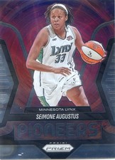 2025 Panini Prizm WNBA Insert Pioneers #9 Seimone Augustus, Minnesota Lynx