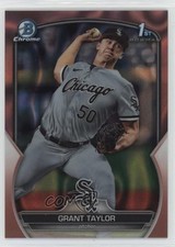 2023 Bowman Draft Chrome Rose Gold Lava Refractor 9/10 Grant Taylor #BDC-8 10yf