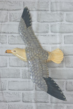 Seagull Coastal Wall Decor Resin Beach Ocean Nautical Nursery 12  Accent