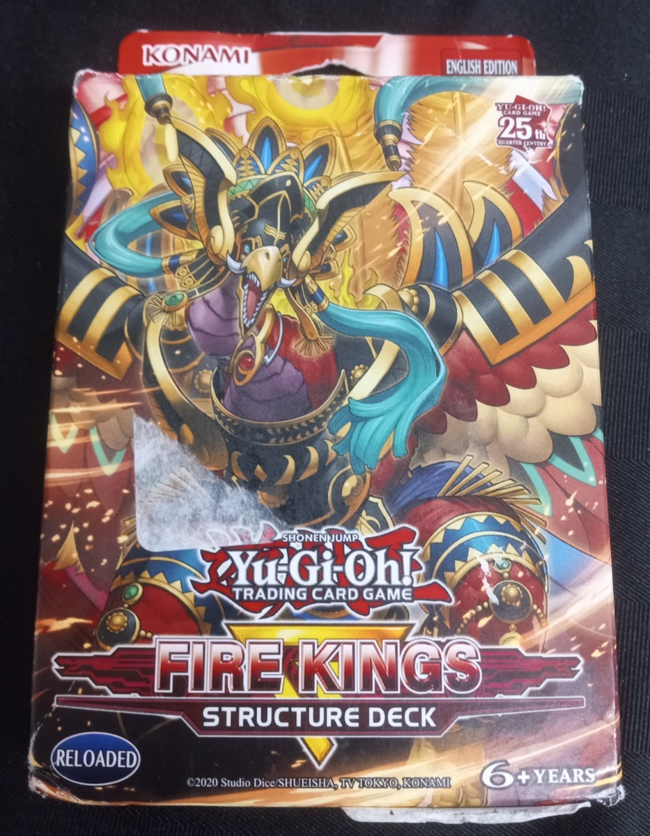 1st Edition - Yu-Gi-Oh! Fire Kings - Structure Deck (Sealed; imperfect) -  Eng | eBay