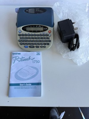 Brother P Touch 1750 elektronisches thermisches Beschriftungssystem (funktioniert)