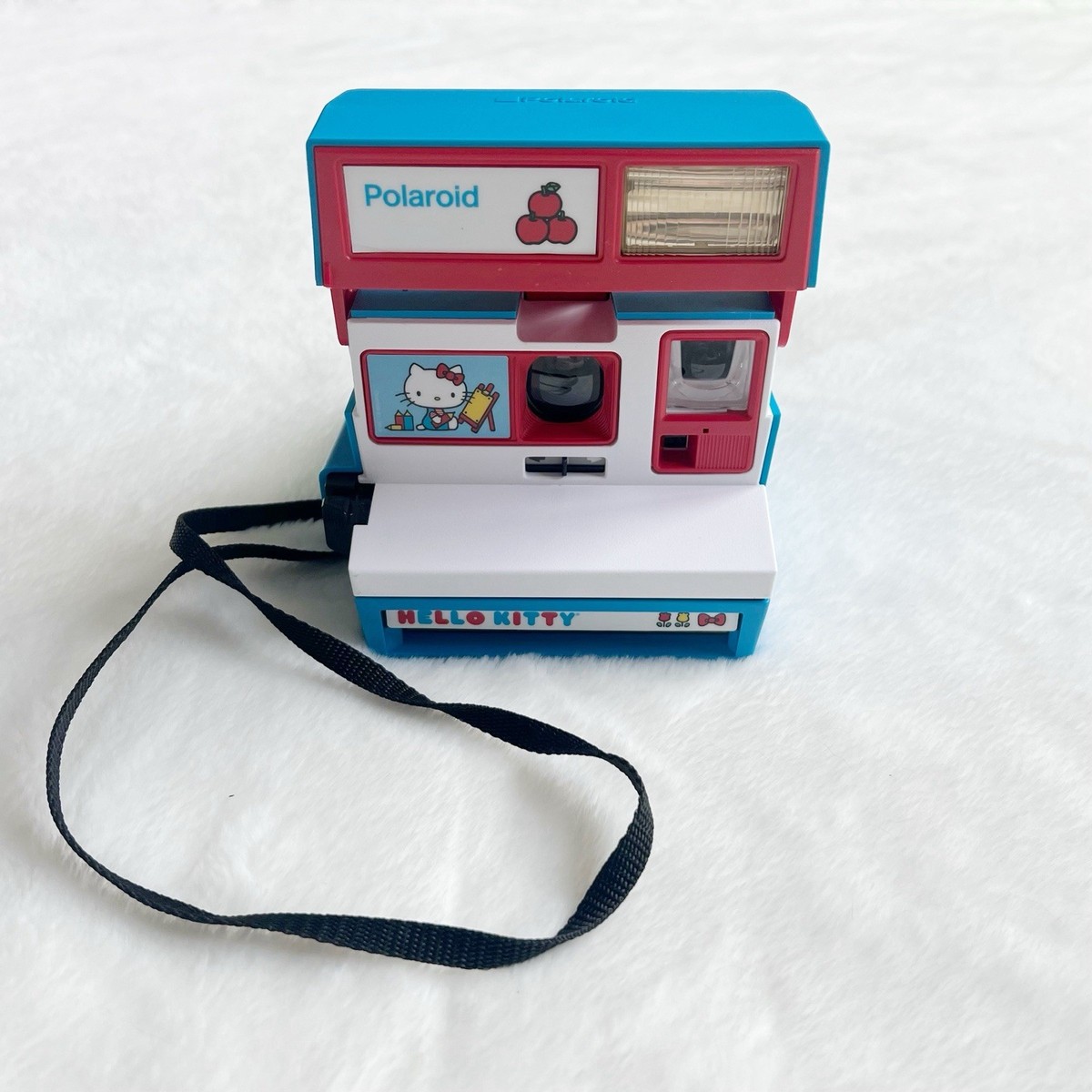 Rare Hello Kitty Polaroid 600 Blue Retrospekt Refurbished Camera