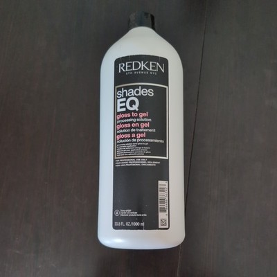 Redken Shades EQ Gloss to Gel Processing Solution 33.8 fl.oz / 1000 ml