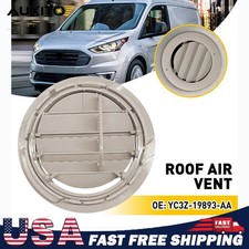 Headliner Ceiling A/C Heater Air Vent Interior Louvre for Ford Transit 2015-2025