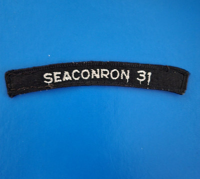 US Navy SEACONRON 31 Was a Sea Control Squadron ''Topcats'' UIM Patch