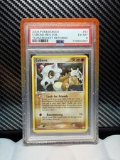 2004 Team Rocket Returns Cubone Reverse Holo PSA 6 #51 POP 22 on eBay