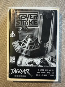 Hover Strike Atari Jaguar Complete In Box With Manual Tested Working