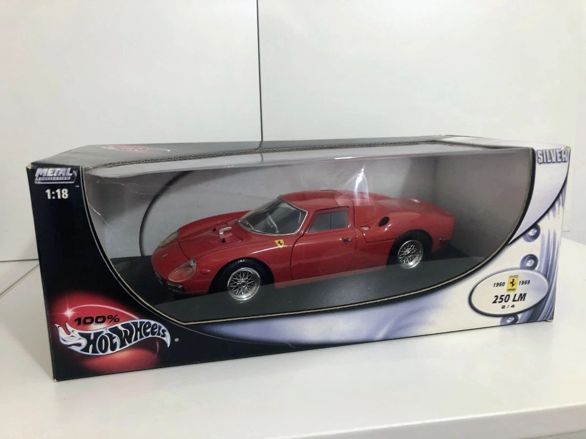 HotWheels 1:18 Ferrari 250 GT SWB Berlinetta Passo Corto #14 Le Mans 24 Hours 1961 Elite W1181