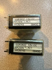TWO ELESTA RELAY SGR282Z 12V=DC  6A  250V