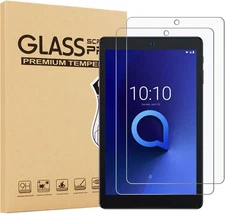 [2 Pack]  Glass Screen Protector for Alcatel Joy Tab 2/Joy Tab/Joy Tab Kids and