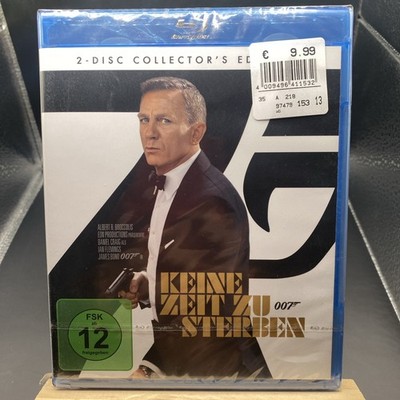 James Bond 007 Keine Zeit zu Sterben ( DVD, 2021, Blu-Ray, Sammleredition) - NEU