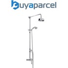 Bristan 1901 Sequential Exposed Mixer Shower with Shower Kit and Fixed Head