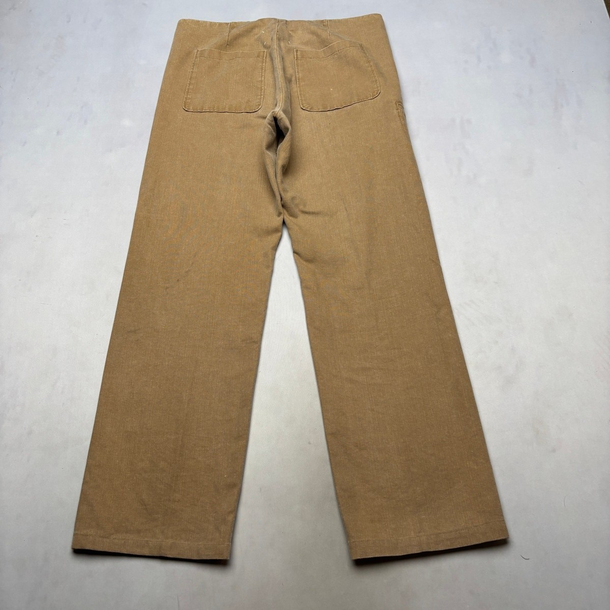 Vintage SS 2004 Maison Martin Margiela Beltless Canvas Pants 52