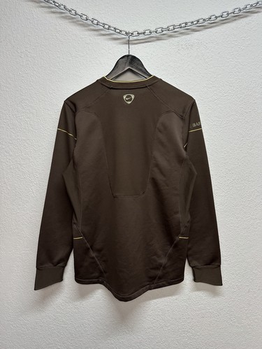 Vintage Nike FC Barcelona 2008 Long Sleeve Brown Football Soccer Size S Rare - Afbeelding 14 van 15