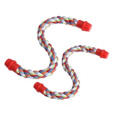 2 Pcs Parrot Rope Swing Hanging Toy Perches Bird Ropes for Cages Climbing