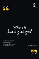 Where Is Language? Ruth Finnegan Taschenbuch Englisch 2015 Routledge
