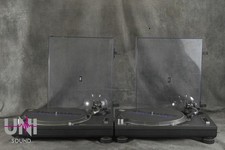 Technics SL-1200MK3 Black pair Direct Drive DJ Turntable in Very Good Condition