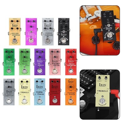 IRIN Tragbarer Voll Overdrive Distoration Delay Kompressor Vintage Effekt Pedal