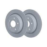 2X Bremsscheibe ATE 24.0111-0197.1 Passend FüR Ford