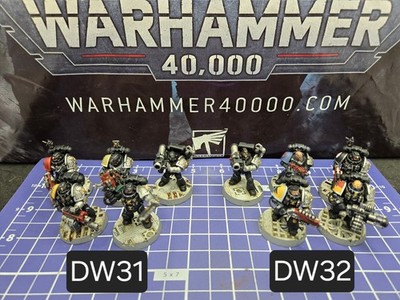 40k Deathwatch Veterans x5 Pro Painted Death Watch Killteam Kill Team Vets OOP