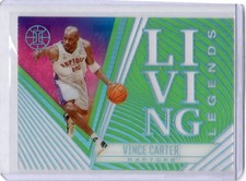 Vince Carter 2020-21 Panini Illusions #17 Living Legends Emerald Toronto Raptors
