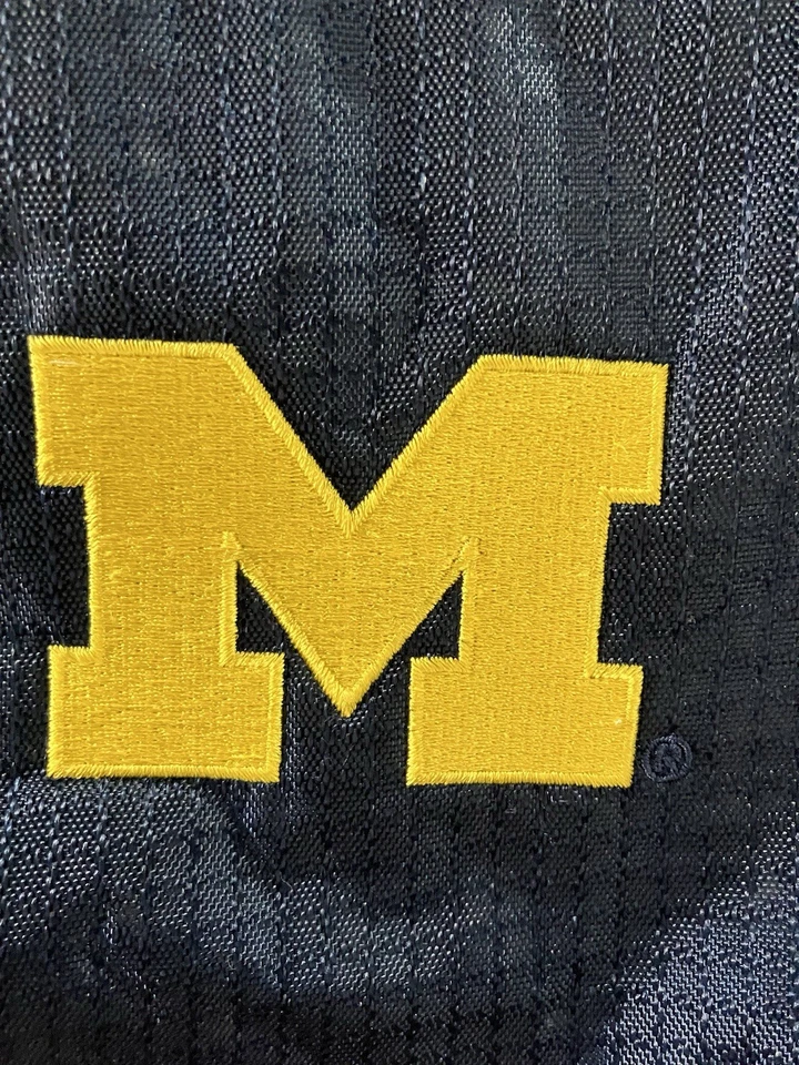 Adidas Michigan Wolverines Drawstring Backpack Gym Bag - Image 2 of 3