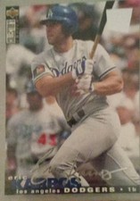 1995 Collector's Choice SE #92 Eric Karros Gold Signature
