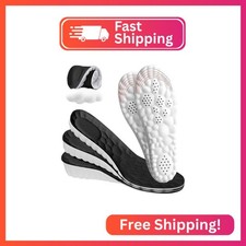 4D Cloud Height Increase Insoles for Men Wowen - Cloud Tech Insole, Soft Memory