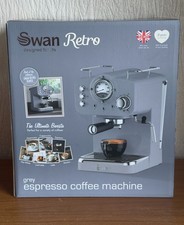 Image of Swan Retro Espresso Coffee Machine