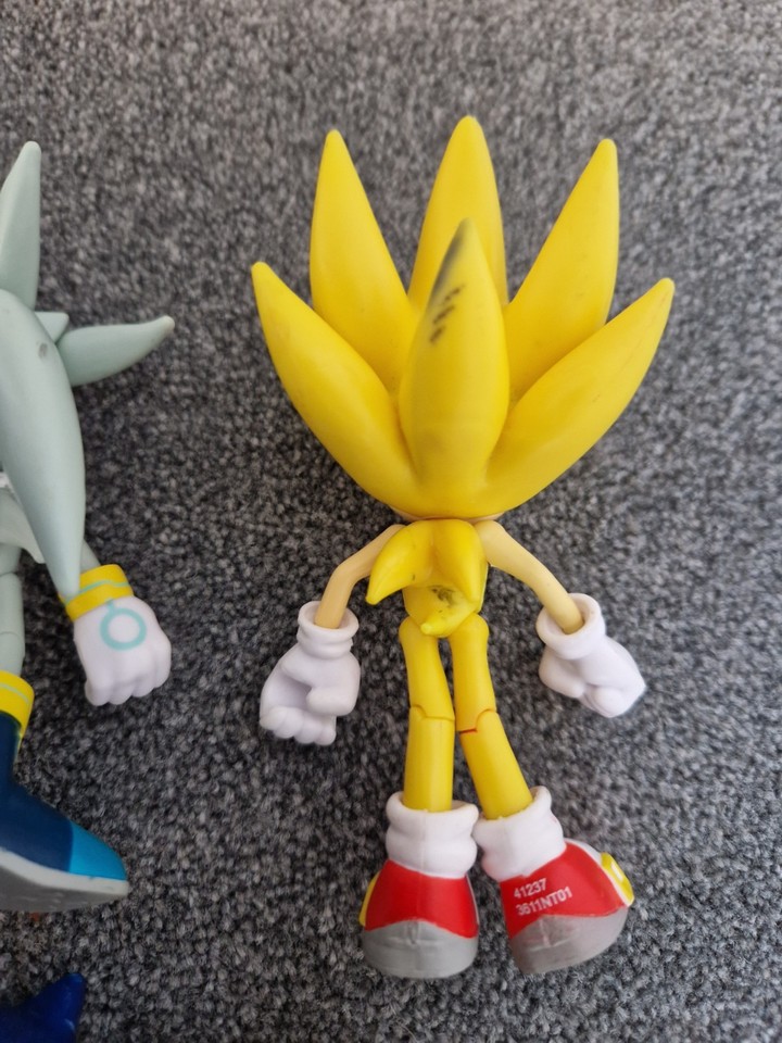 Jakks Pacific Sonic the Hedgehog Tails, Silver, Super, Sonic Movie ...