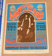1967 JANIS JOPLIN BIG BROTHER AVALON FAMILY DOG CONCERT POSTCARD FD 60, GRIFFIN