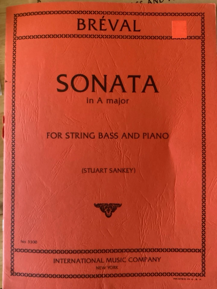 International Music Company Music For String Bass — Duets, Piano, Solo Works ￼ - Image 4 of 4