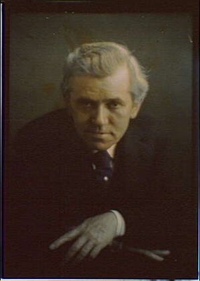 David Warfield,autochromes,photographs,American stage actor,Arnold Genthe,1906
