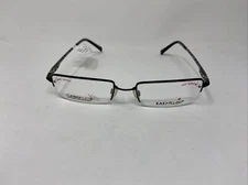 EASYTWIST EYEWEAR ET876 54/19/145 BLACK 360 FLEX HINGE EYEGLASSES HALFRIM JL03