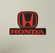 Decal Sticker For Honda Civic Accord S2000 Type R Red Or Black Or Satin Blue