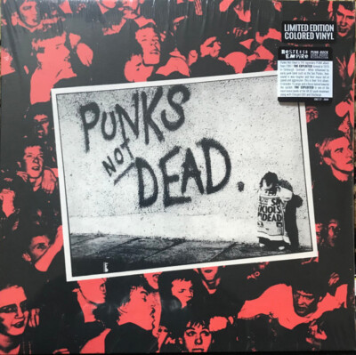 The Exploited  : Punks Not Dead (red vinyl)