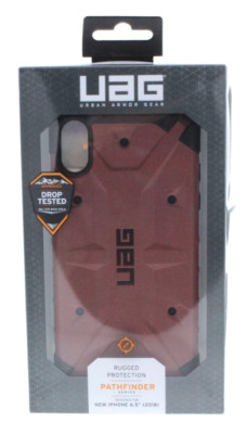 UAG Urban Armor Gear Case for iPhone Xs Max Pathfinder Red and Black