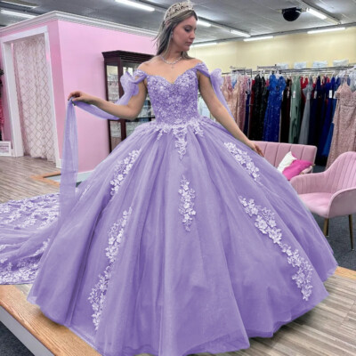 Princess Quinceanera Dresses Beadig Sweet 16 Dress Vestidos De 15 Anos Ball Gown