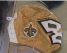 LUCHA Mascaras   NEW ORLEANS SAINTS  WAGNER LUCHA MASCARAS