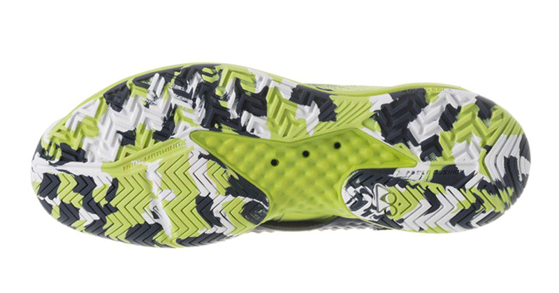 Yonex Power Cushion Fusionrev 4 Men's Tennis Shoes Lime Navy
