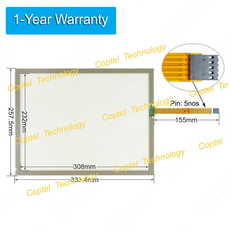 1PC for Glass Panel Touch Screen FPM-2150G-RCE FPM-2150GBE
