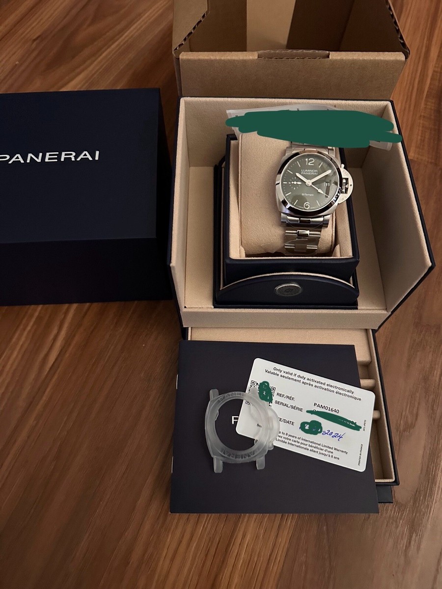 Panerai Luminor Quaranta BiTempo PAM01640 1640 2024 New Panerai Luminor Quaranta BiTempo PAM01640 1640 2024 New