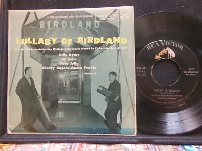 Various   Lullaby Of Birdland (Volume 1) 4 Track EP, 45 RPM VG w/ PS (NE)