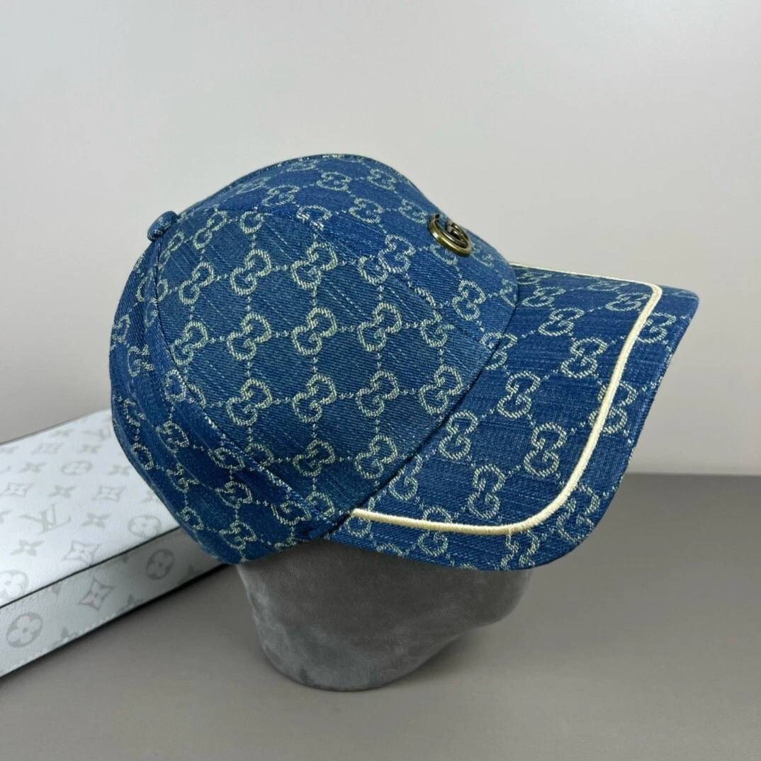 Casquette de baseball réglable décontractée mode unisexe Gucci monogramme extérieur camionneur chapeau