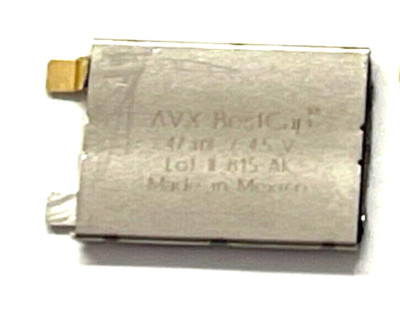4 PIECE LOT) BZ154B473ZNB AVX Supercapacitors 4.5v 47mF Tol. -20/+
