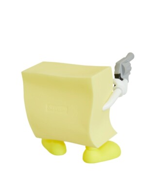 Supreme Sticky Note Molded Lamp Yellow Supreme Sticky Note Molded