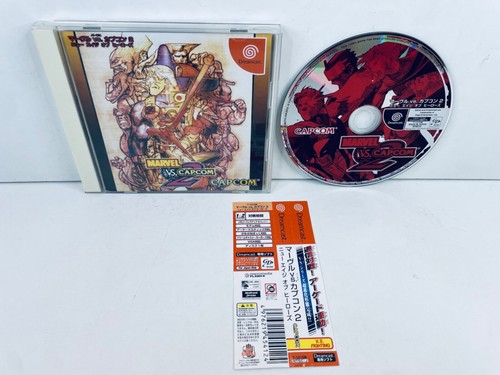 Marvel vs Capcom 2 Sega Dreamcast NTSC-J - VGC - Fast Post - Picture 1 of 5