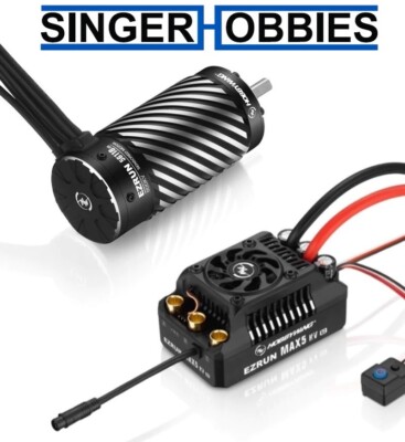 HOBBYWING 38010602 EzRun 56118 SD G2 Motor, w/ MAX5 G2 ESC