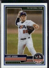 2023 Panini USA Baseball Stars & Stripes #3 Casey Borba